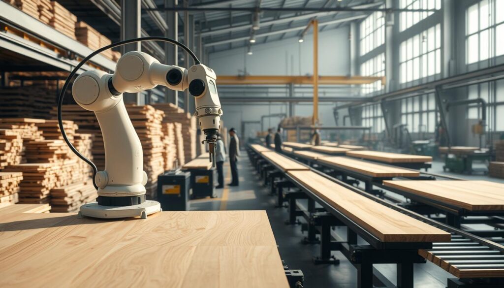 Automatisierte Holzfertigung mit KI