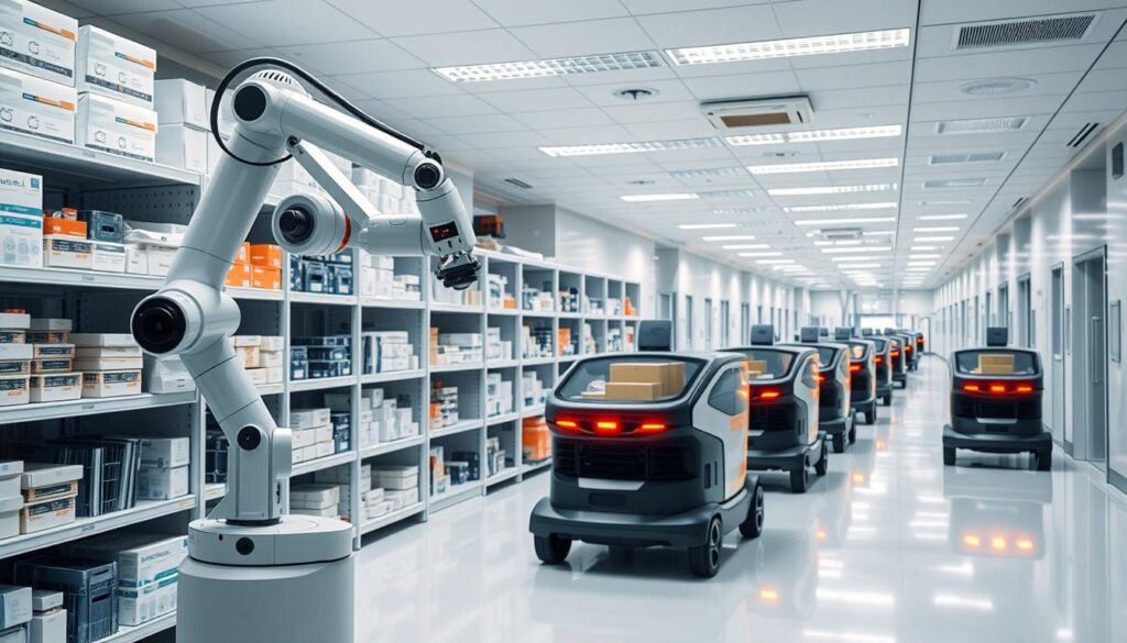 Automatisierte Logistikprozesse im Krankenhaus