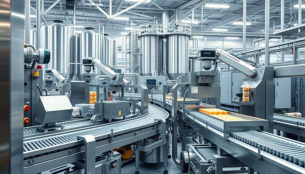 Automatisierte Prozesse in der Lebensmittelherstellung