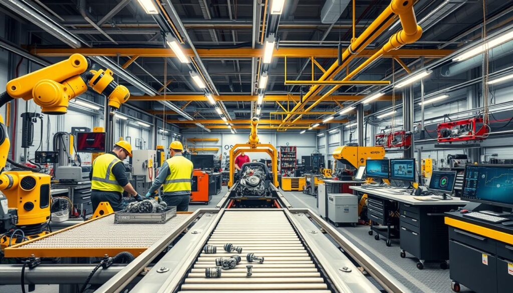 Automatisierte Werkstattprozesse