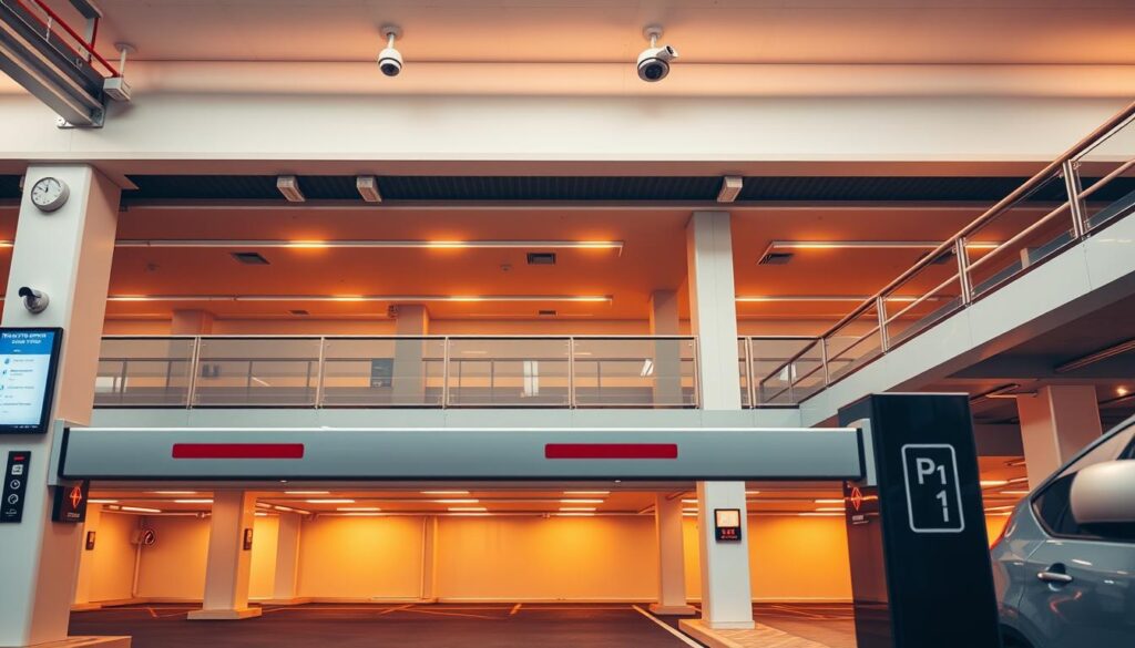 Automatisierung Sicherheit Parkhäuser
