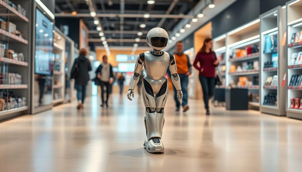 Autonome Roboter im Handel