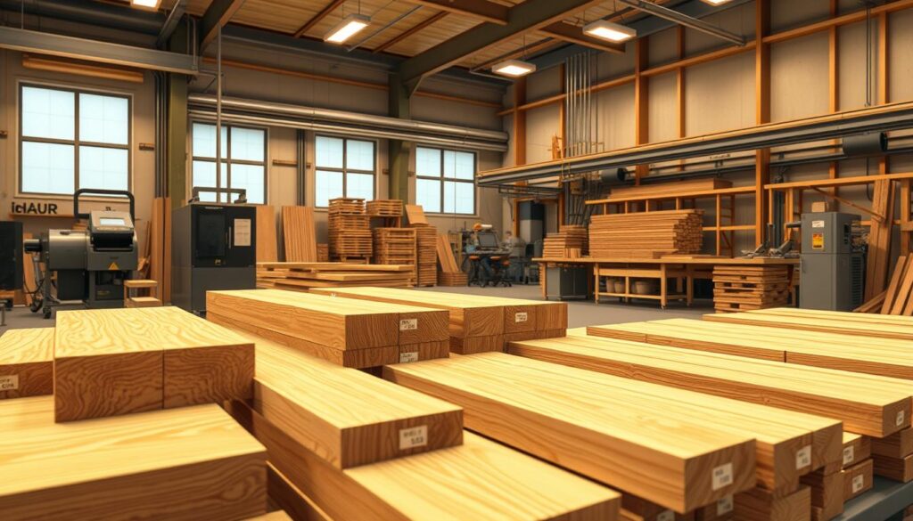 BIM-Modell für präzise Holzverarbeitung