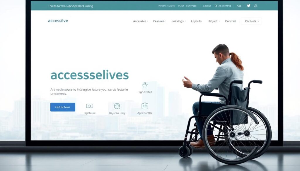 Barrierefreie Website-Funktionen