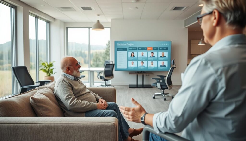 Benutzerfreundliche Pflegeberatung für Senioren