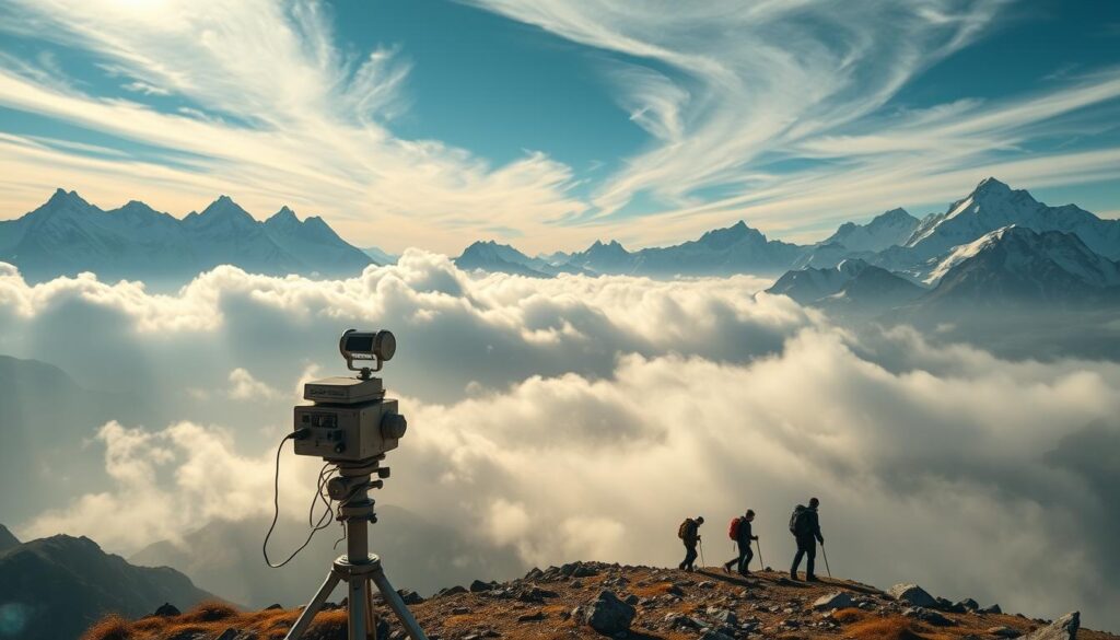 Bergwettervorhersage in den Alpen