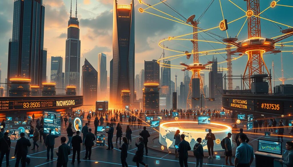 Beschleunigte globale Transaktionen durch Technologie