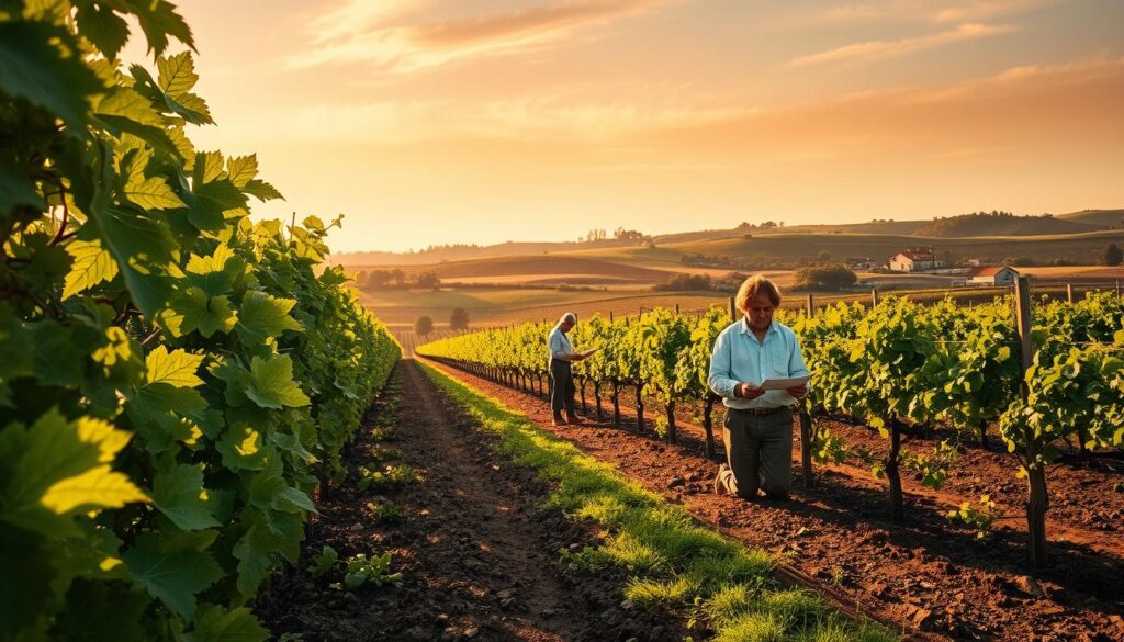 Bodenanalyse im Weinbau