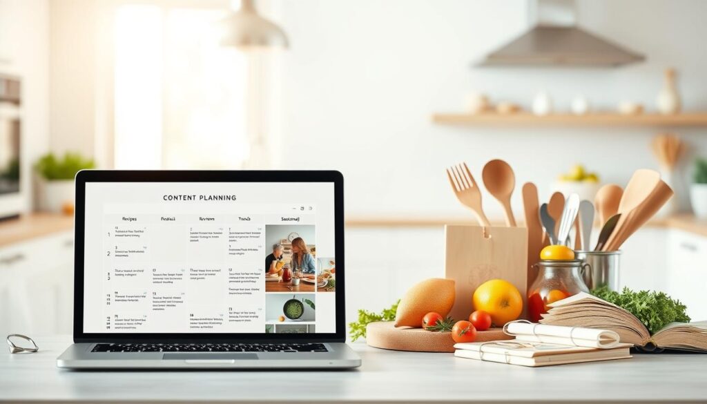 Content-Planung für Ernährungsblogs