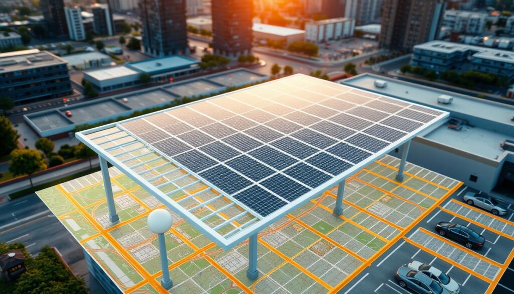 Datenanalyse für Solarcarports