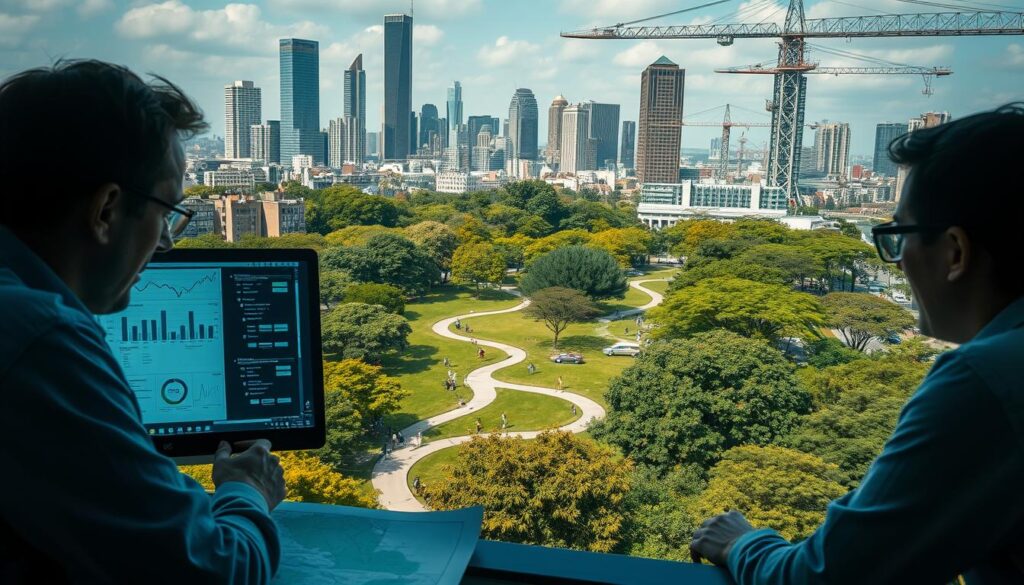 Datenanalyse städtische Grünflächen