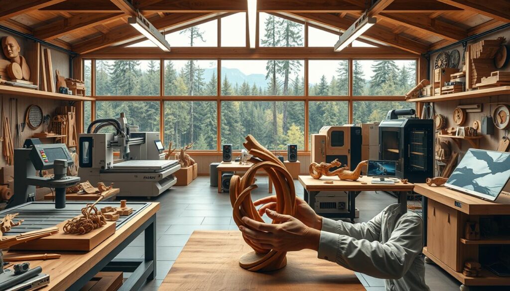 Digitale Holzbearbeitung