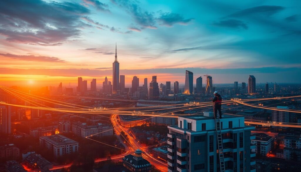 Digitale Infrastruktur Glasfaserausbau