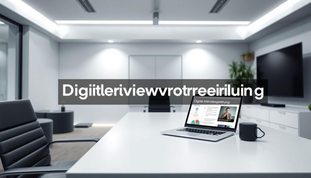Digitale Interviewvorbereitung