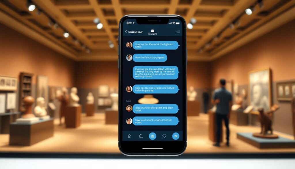 Digitale Museumsführung via Messenger