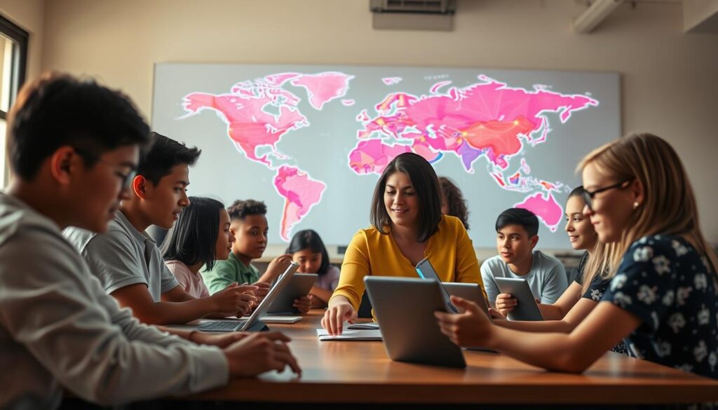 Digitale Schulpartnerschaft