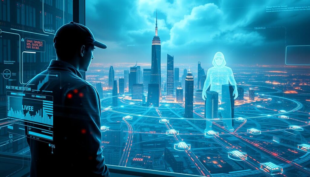 Echtzeit-Bedrohungserkennung Cybersicherheit