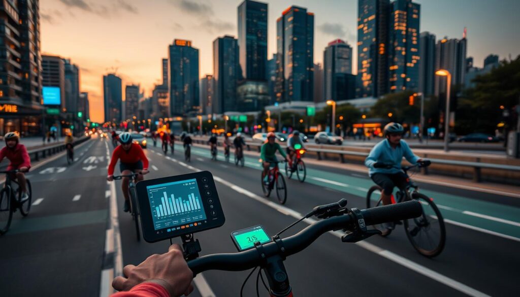 Echtzeit-Datenanalyse Fahrradwege