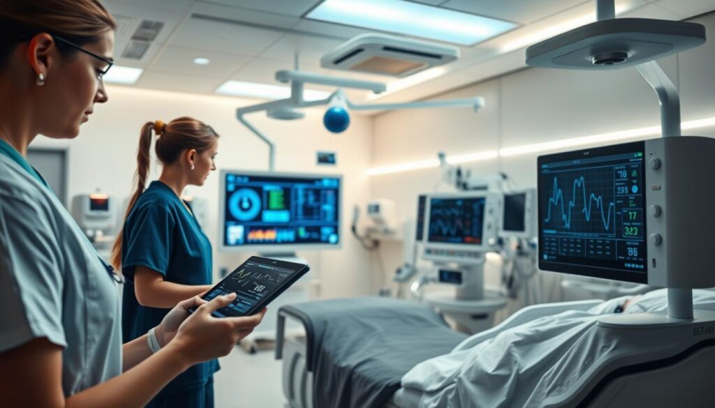 Echtzeit-Datenübertragung in der Pflege