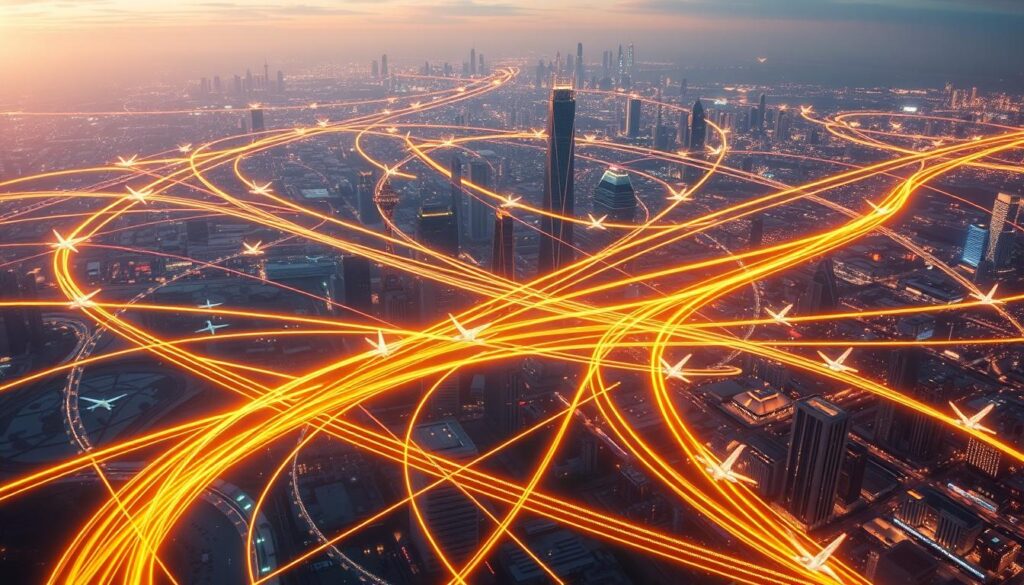 Echtzeit Flugroutenoptimierung