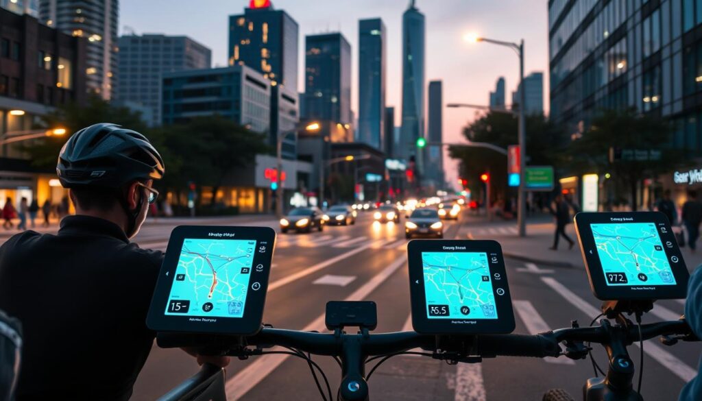 Echtzeitdaten Fahrradnavigation