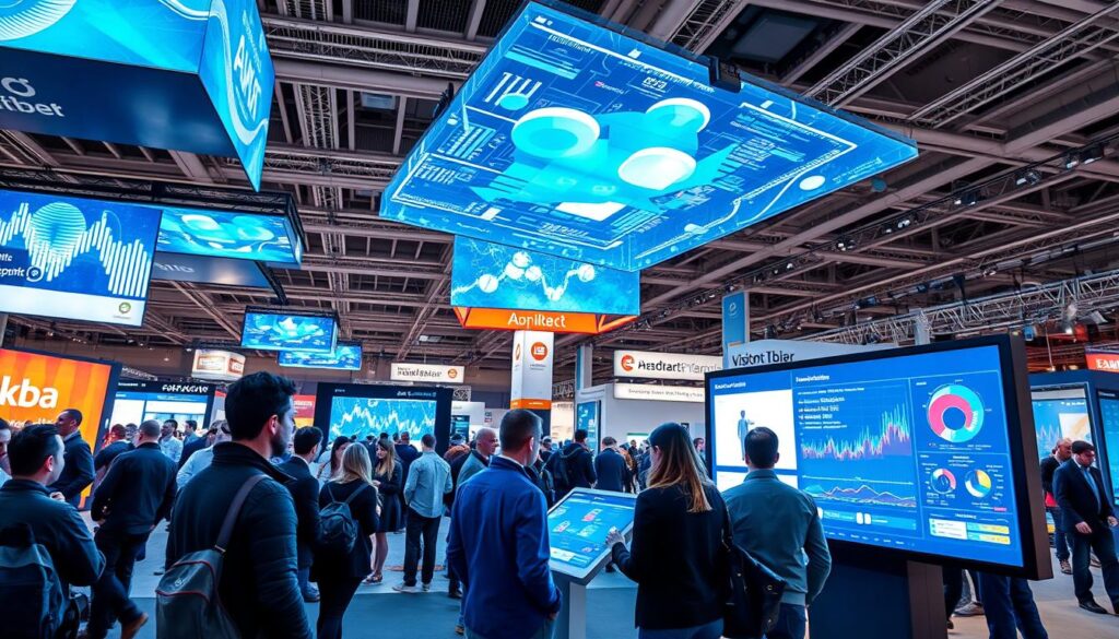 Echtzeitdatenanalyse auf Messen