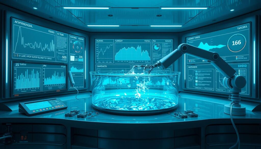 Echtzeitüberwachung der Wasserqualität