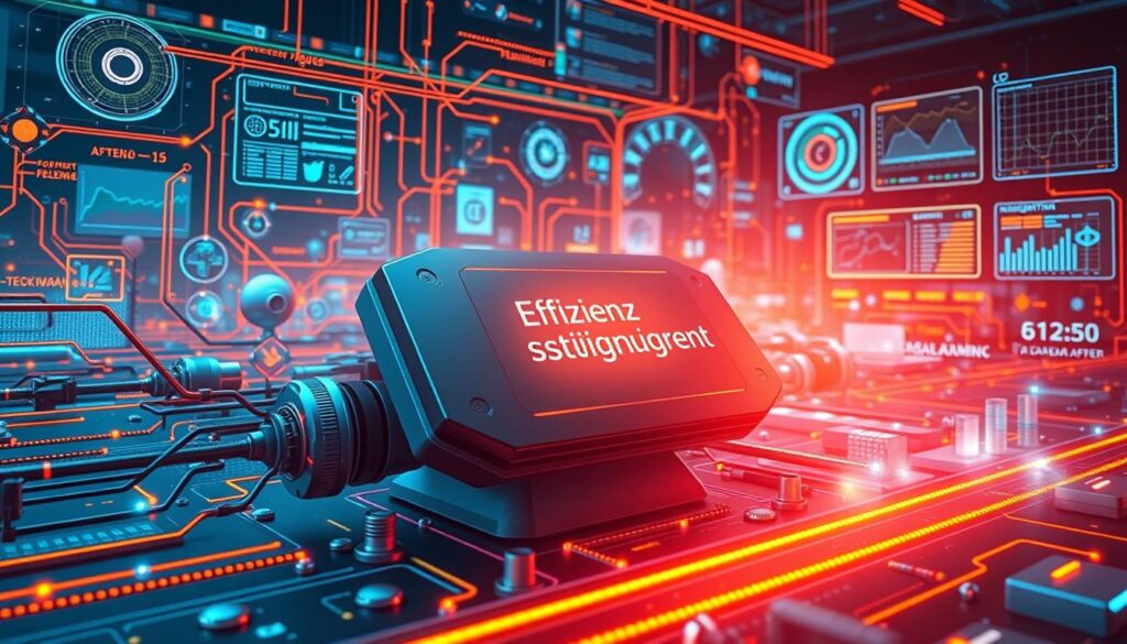 Effizienzsteigerung durch Technologie