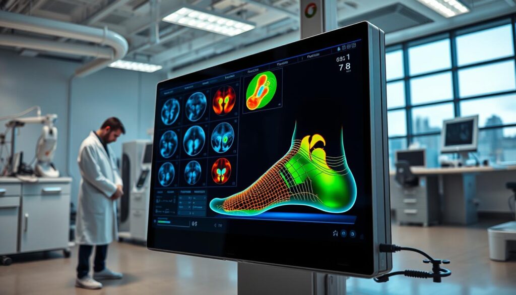 Elektronische Fußdruckmessung Analyse