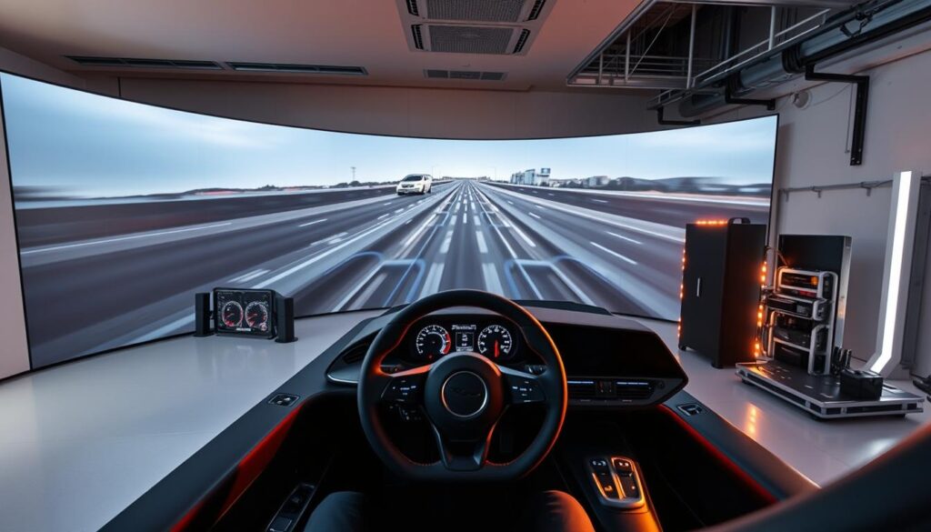 Fahrsimulator Technologie