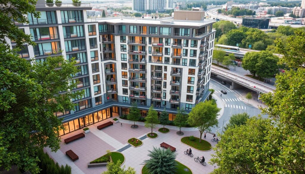 Flächeneffizienter Wohnungsbau Konzept Flächeneffizienter Wohnungsbau Konzept