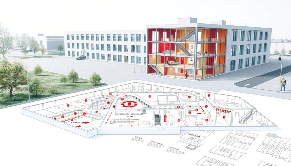 Fluchtwegplanung Sicherheitskonzept