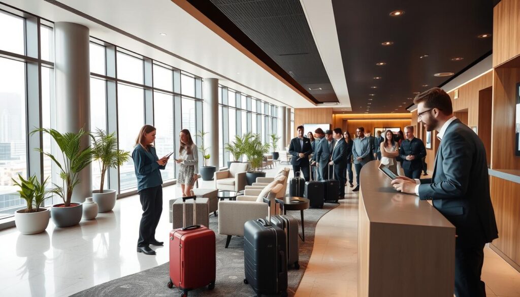 Gästedatenerfassung im Hotel