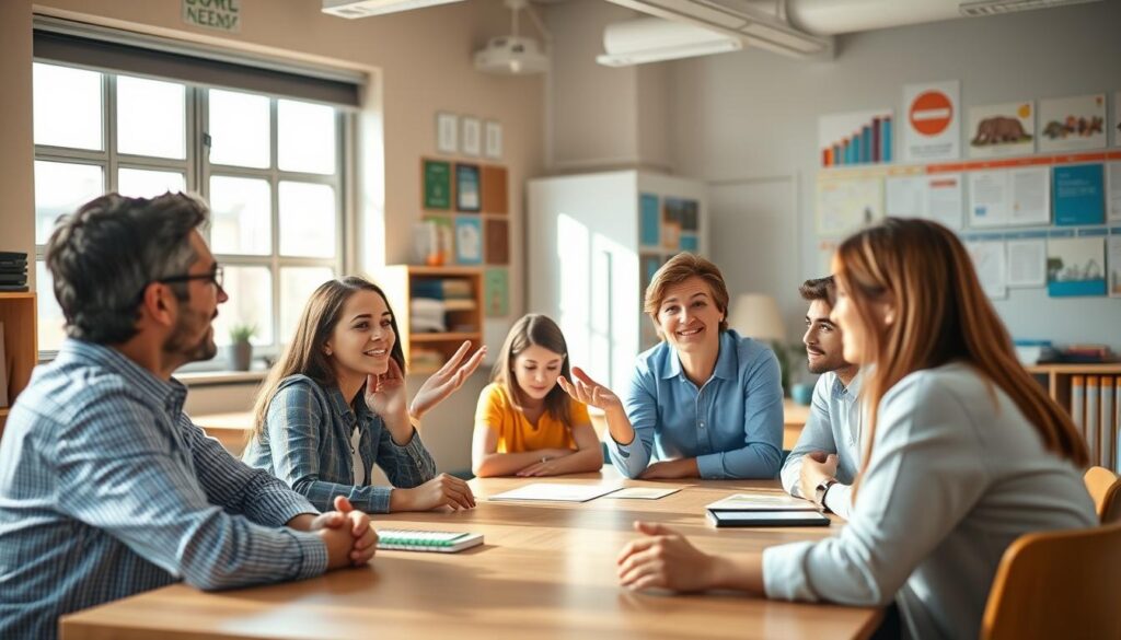 Gesprächsmoderation im Sprachunterricht