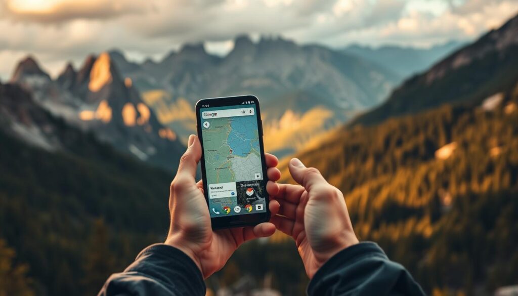 Google-Tools für Outdoor-Planung