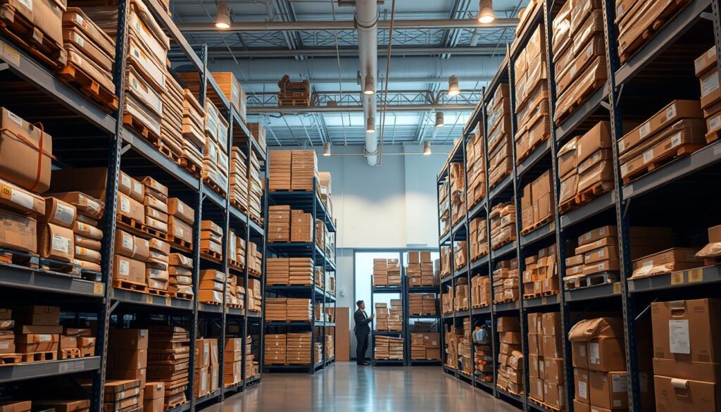 Großpackungen Materialverwaltung