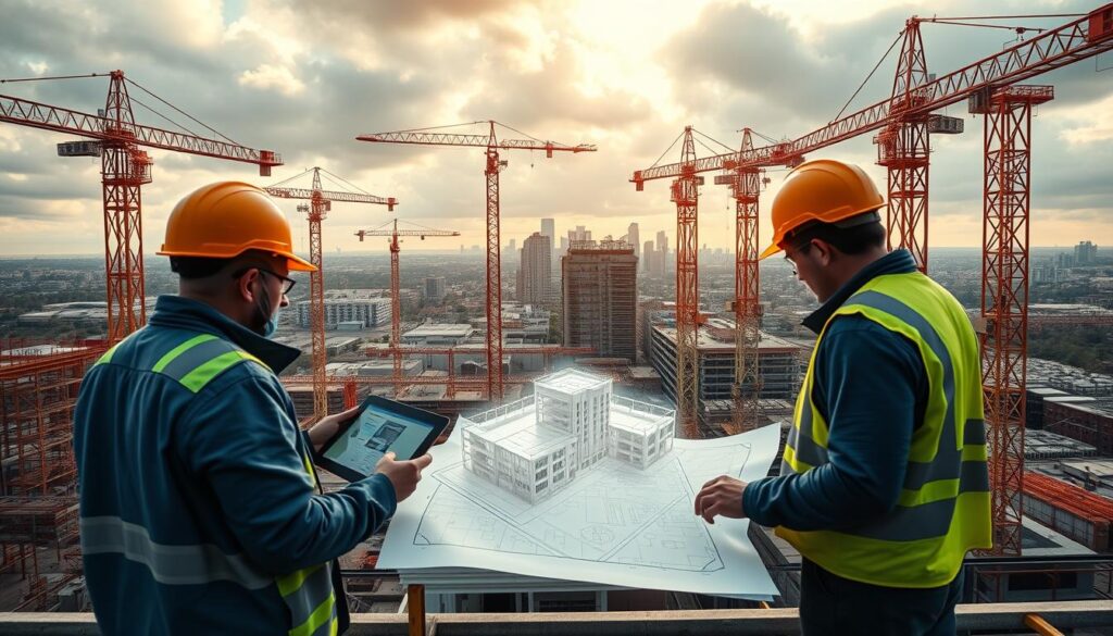 Herausforderungen digitale Transformation Baubranche