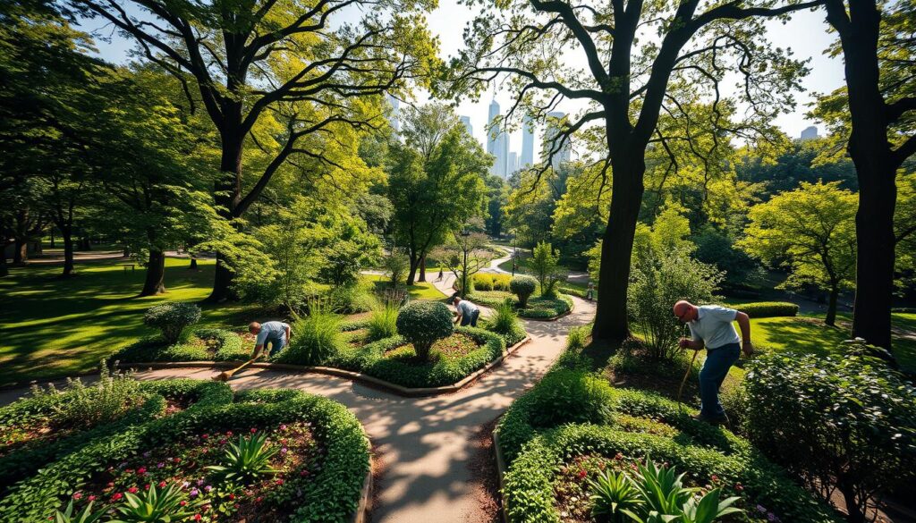 Herausforderungen urbane Grünflächenpflege