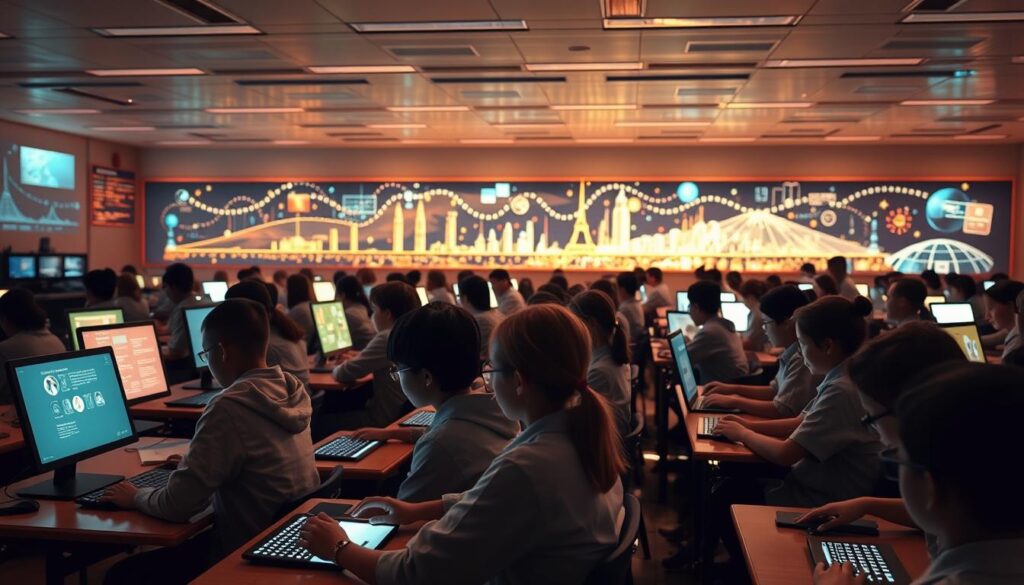 Historische Entwicklung der Digitalisierung in Schulen