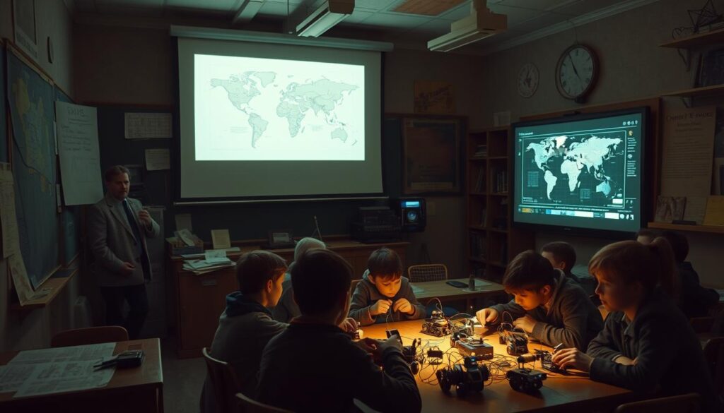 Historische KI-Entwicklung in Schulen