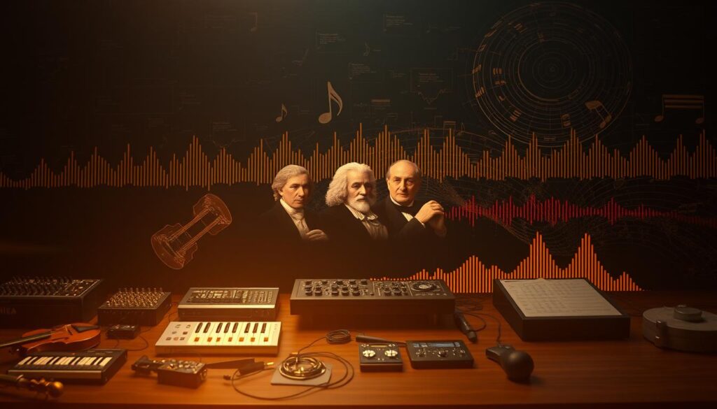 Historische Meilensteine der KI-Musik