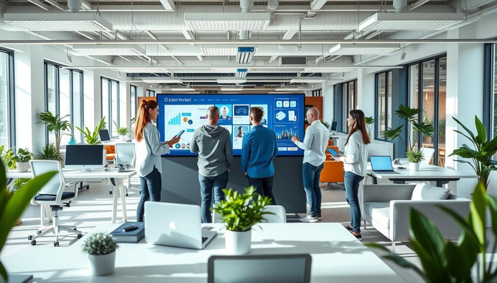 Hybride Arbeitsmodelle Kollaboration