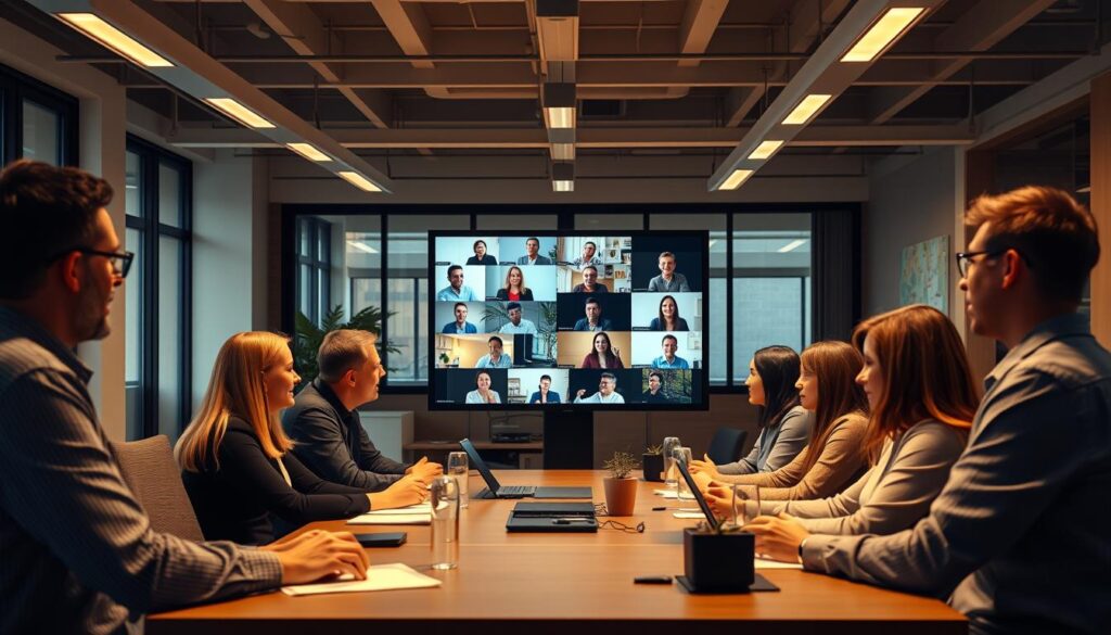 Hybride Teamkommunikation Strategien