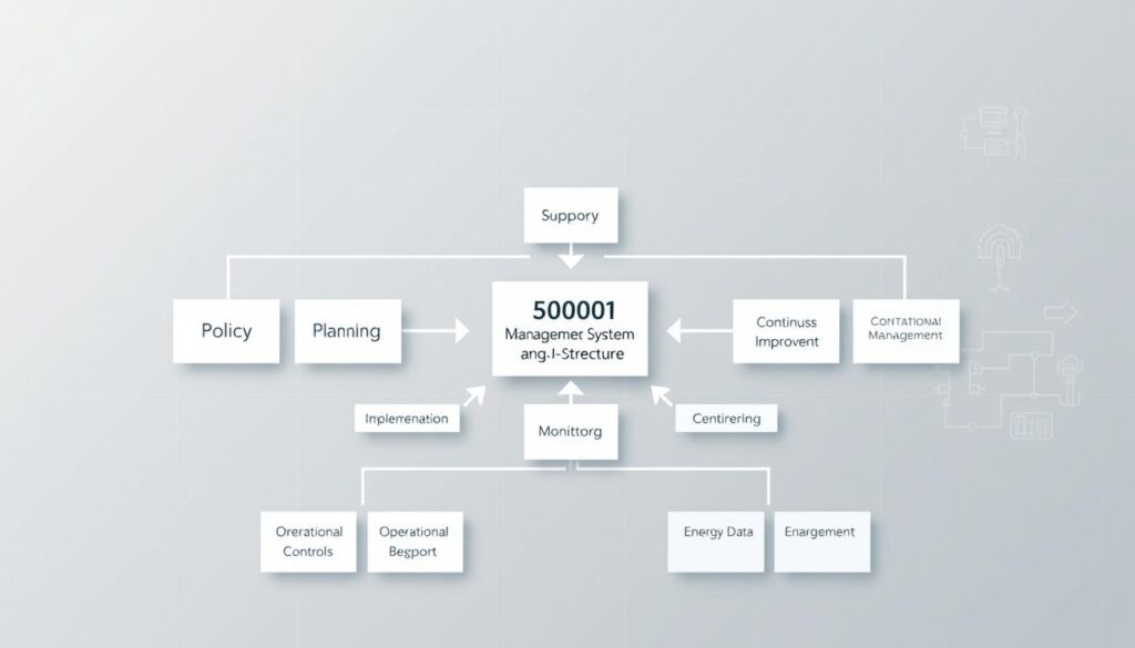 ISO 50001 Energiemanagement Struktur