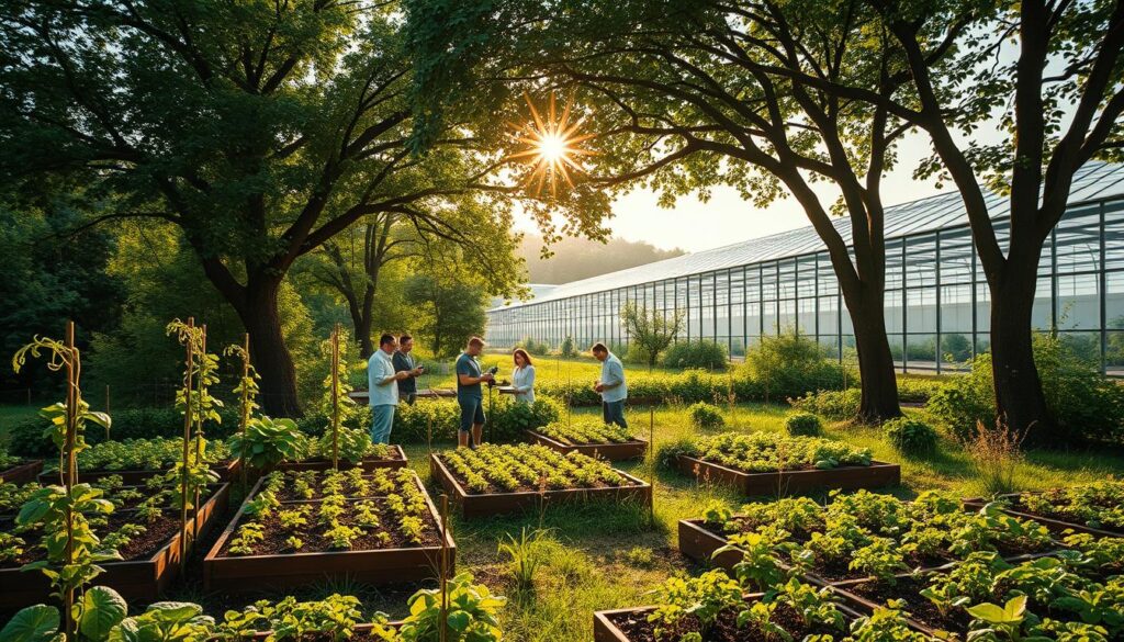 Innovatives Anbausystem im Landschaftslabor
