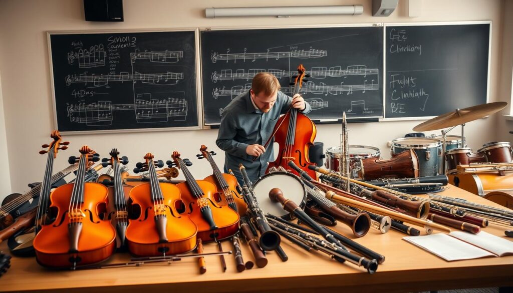 Instrumentenauswahl für Musikschüler Instrumentenauswahl für Musikschüler