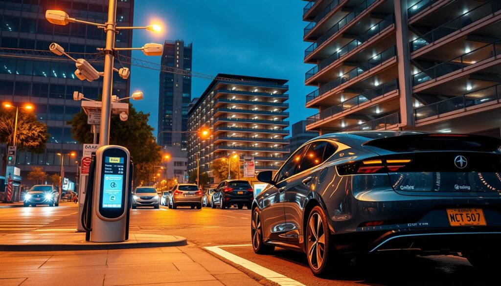 Intelligente Parkraumbewirtschaftung Technologien