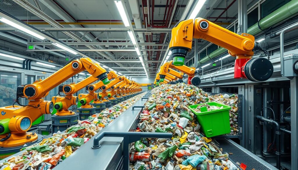 Intelligente Sortierung in der Abfallwirtschaft