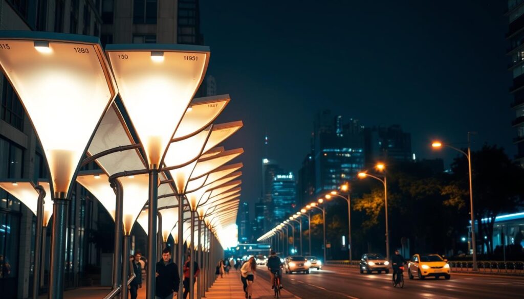 Intelligente Straßenbeleuchtung