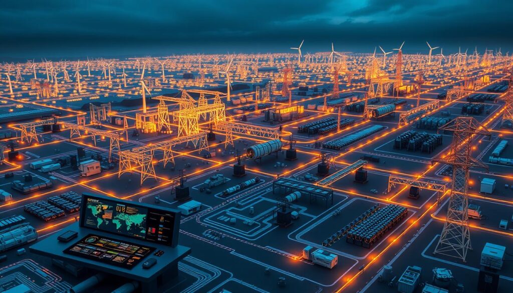 Intelligente Stromnetze Architektur